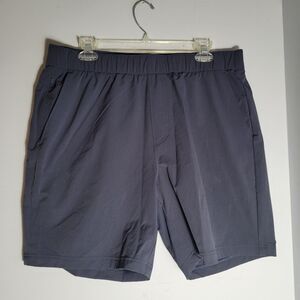 Rhoback Men’s Navy Everyday Shorts 7” Golf Gym Size XL